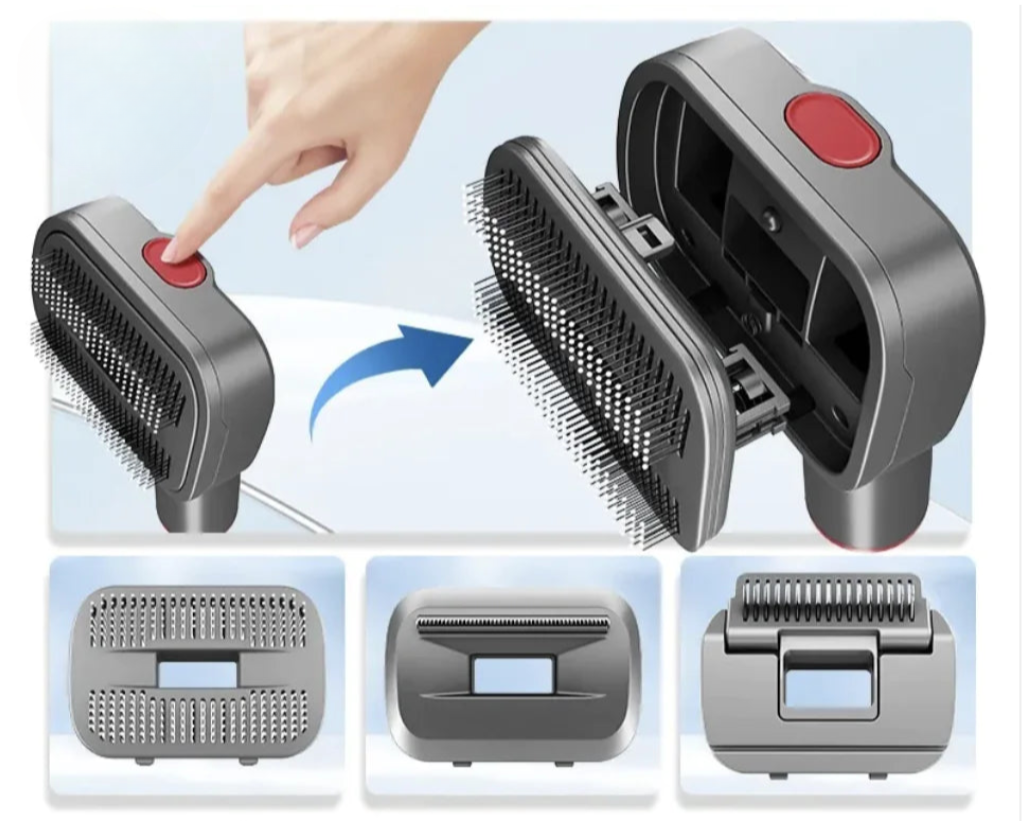 GroomVac™ Honden- & Kattenborstel Opzetstuk voor Dyson Stofzuigers