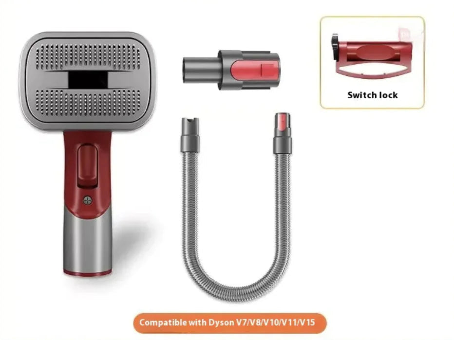 GroomVac™ Honden- & Kattenborstel Opzetstuk voor Dyson Stofzuigers