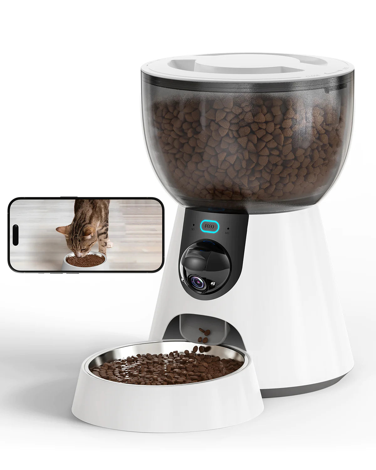 FeedView™ Automatische Kattenvoerautomaat met Camera