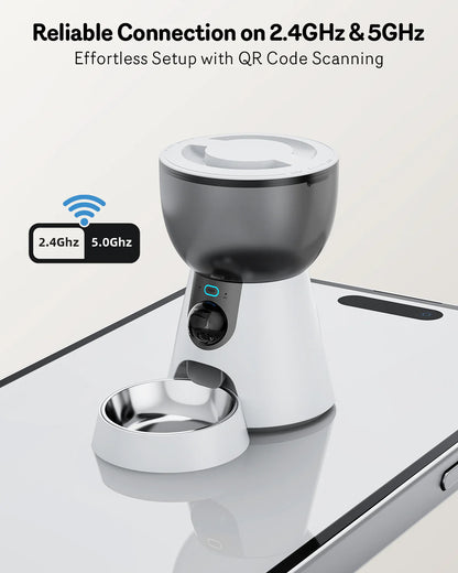 FeedView™ Automatische Kattenvoerautomaat met Camera