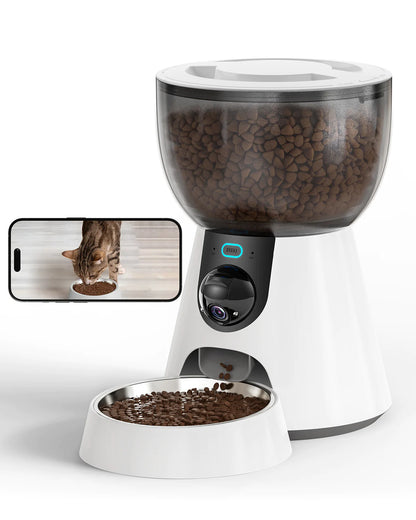 FeedView™ Automatische Kattenvoerautomaat met Camera